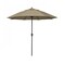 California Umbrella 7.5' Bronze Aluminum Market Patio Umbrella, Sunbrella Heather Beige 194061336311 - alternate 1
